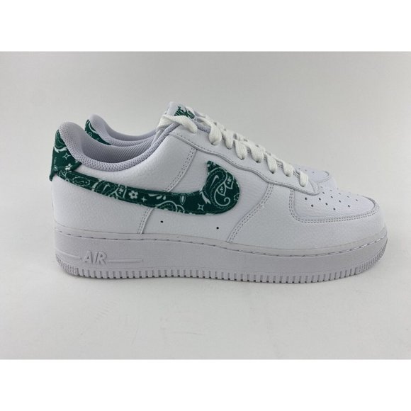 Nike Air Force 1 Low 07 Green Paisley Women's 11.5 / Men's 10 Sneakers B-Grade - Picture 9 of 12